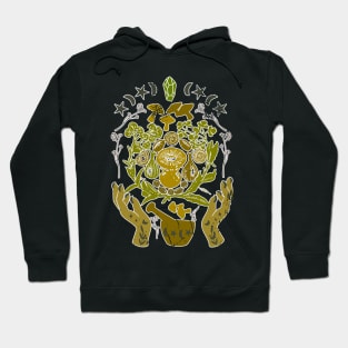 Kitchen Witchcraft Forager Herbalist Hoodie